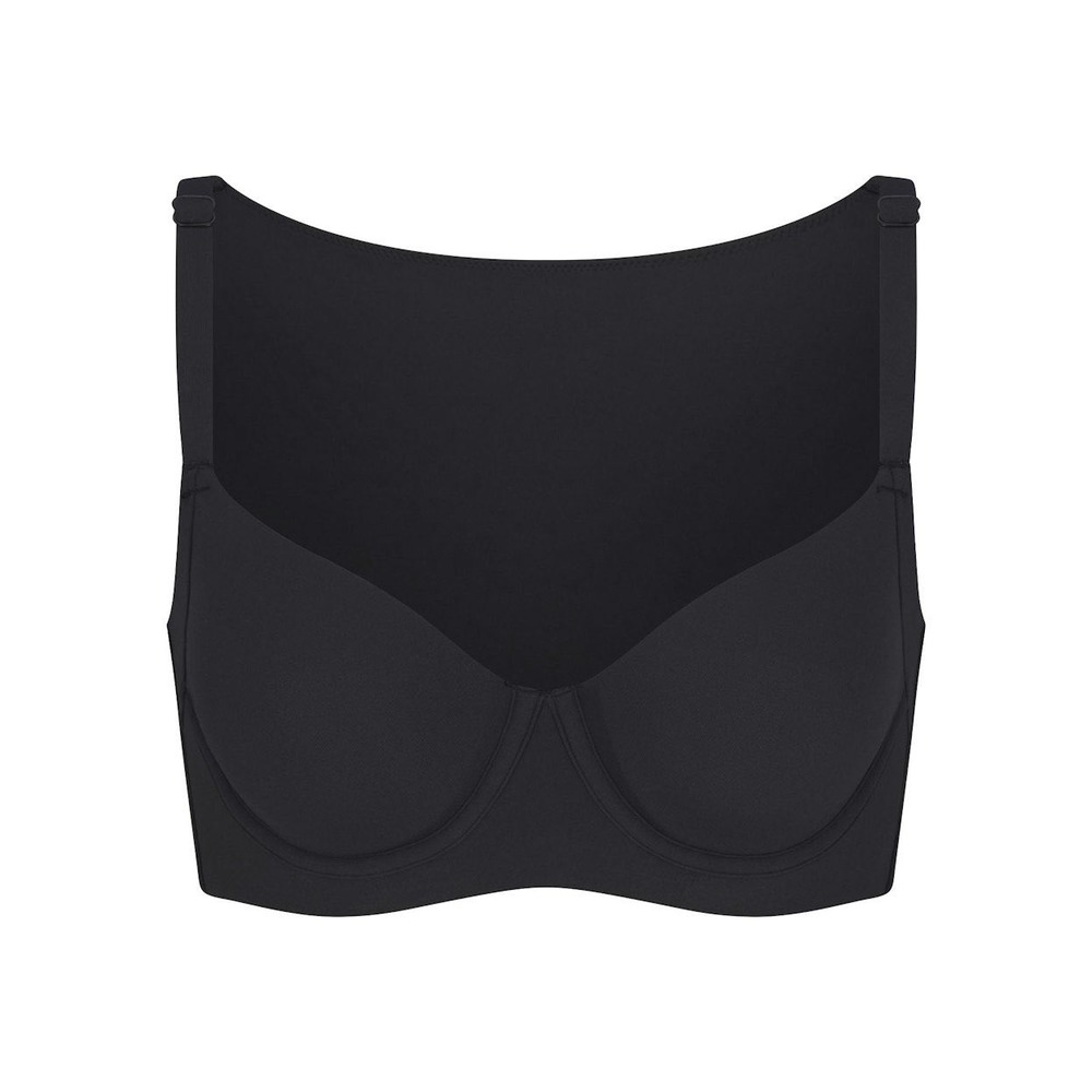 SKIMS Black Seamless Underwire Bra